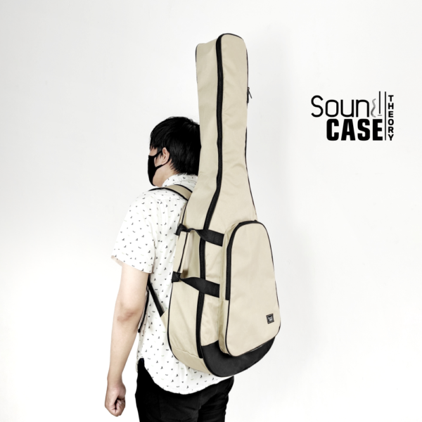 TGA Cream (2) Tas (Softcase) Gitar Akustik Jumbo – Cream