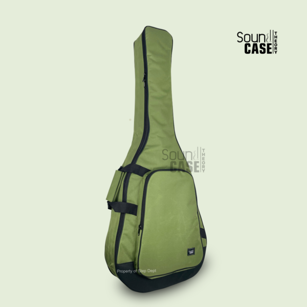 TGA Hijau Army2 Tas (Softcase) Gitar Akustik Jumbo – Hijau Army