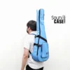 Tas (Softcase) Gitar 3/4 Akustik – Biru Muda