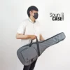 Tas (Softcase) Gitar 3/4 Akustik – Abu