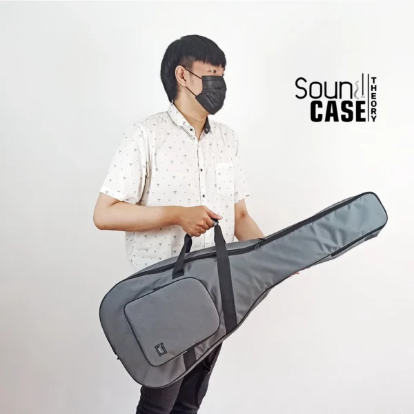 Tas (Softcase) Gitar 3/4 Akustik – Abu