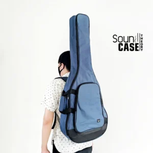 Tas (Softcase) Gitar Akustik Jumbo – Navy