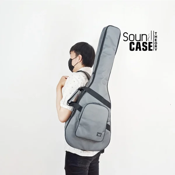 Tas (Softcase) Gitar 3/4 Akustik – Abu