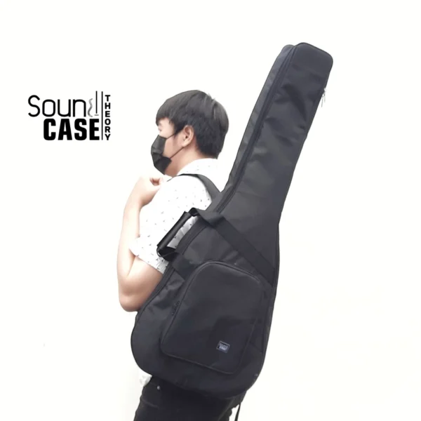 Tas (Softcase) Gitar 3/4 Akustik – Hitam