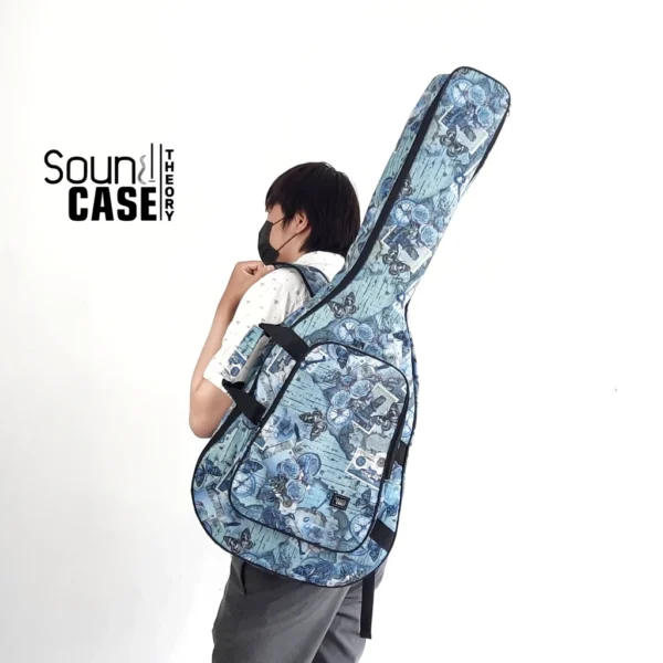 605987794ba49198c75ee58a53290c16 Tas (Softcase) Gitar Akustik Jumbo – Motif Kompas Biru