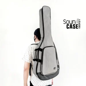 Tas (Softcase) Gitar Akustik Jumbo – Abu
