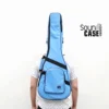 Tas (Softcase) Gitar 3/4 Akustik – Biru Muda