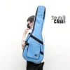 Tas (Softcase) Gitar 3/4 Akustik – Biru Muda