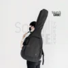 Tas (Softcase) Gitar Akustik Jumbo – Hitam