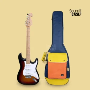Tas (Softcase) Gitar Elektrik Saku Kotak – Navy