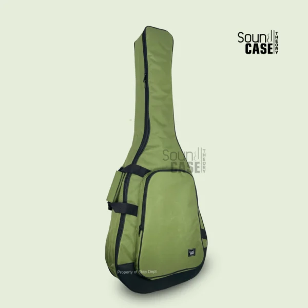 Tas (Softcase) Gitar Akustik Jumbo – Hijau Army