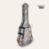 Tas (Softcase) Gitar Akustik Jumbo – Motif Kompas Cokelat